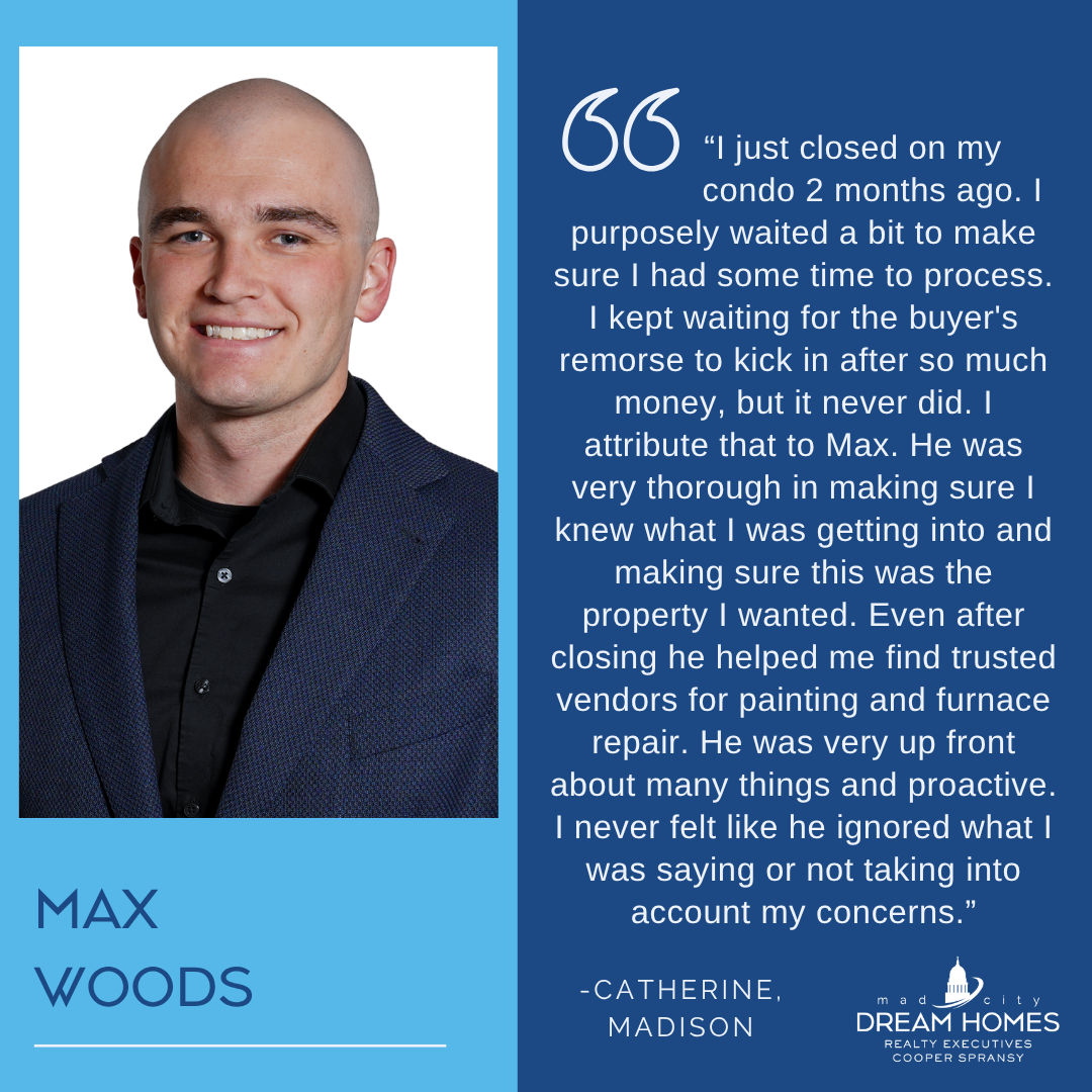 Max Woods Realtor Madison WI